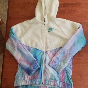 Girls Nike Unicorn zip hoodie